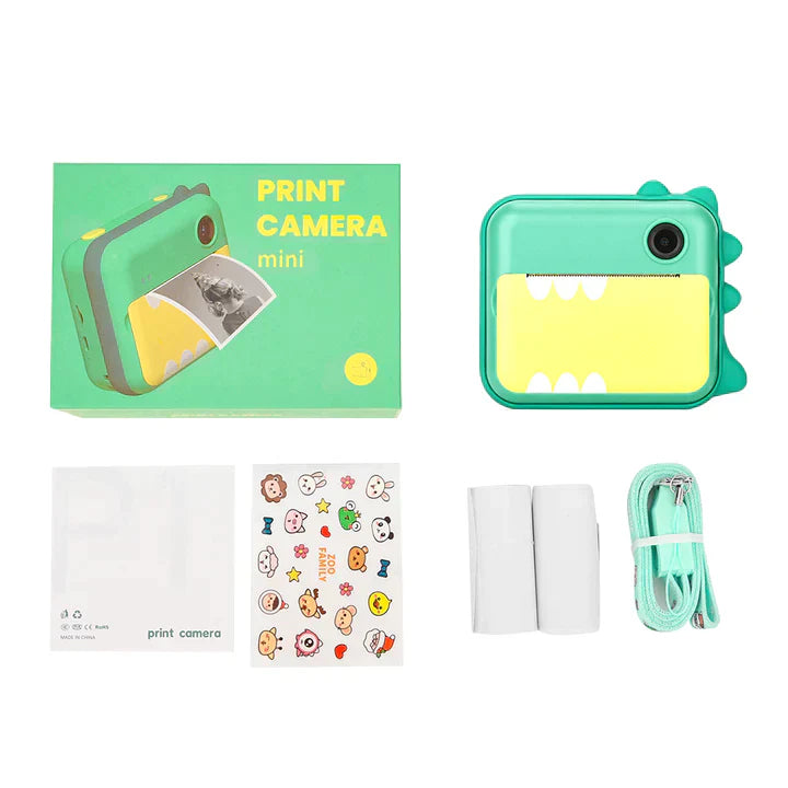 Children’s Instant Print Camera – 1080p Dual Lens with 2.4-Inch Screen