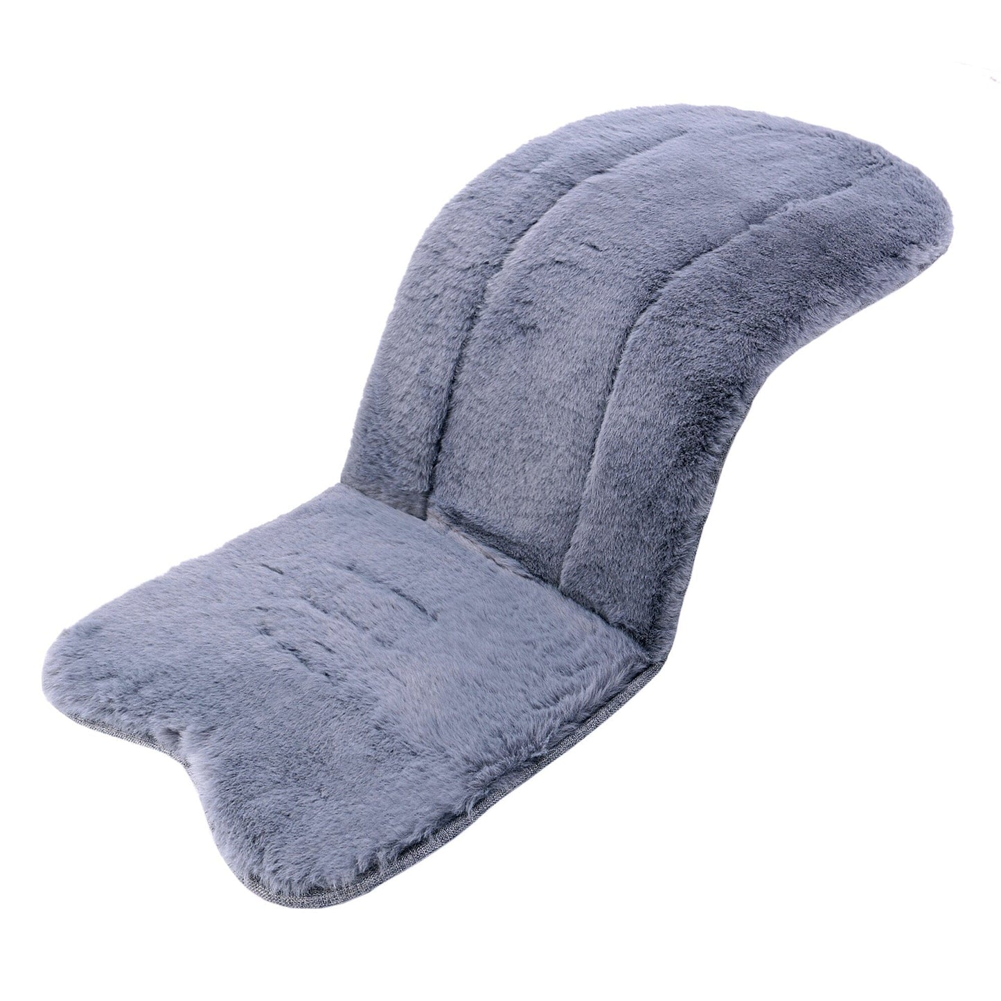 Baby Pushchair Cushion – Universal Cotton Seat Liner with Faux Fur