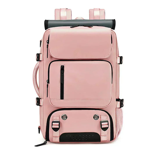 Sorolly - Large Waterproof Travel Backpack with USB Charging Port