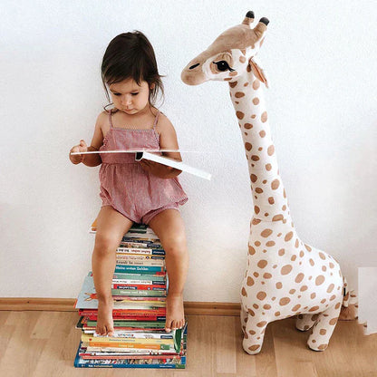 Nordic Giraffe Plush – Self-Standing Soft Toy in Multiple Sizes