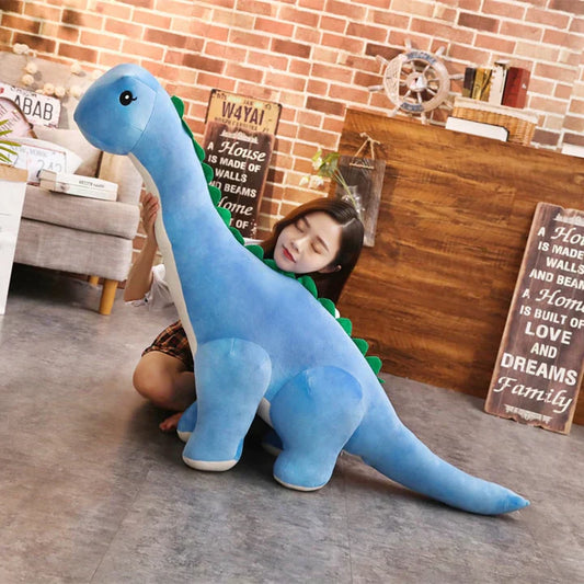 Standing Diplodocus Plush Toy – Soft Dinosaur in 3 Sizes