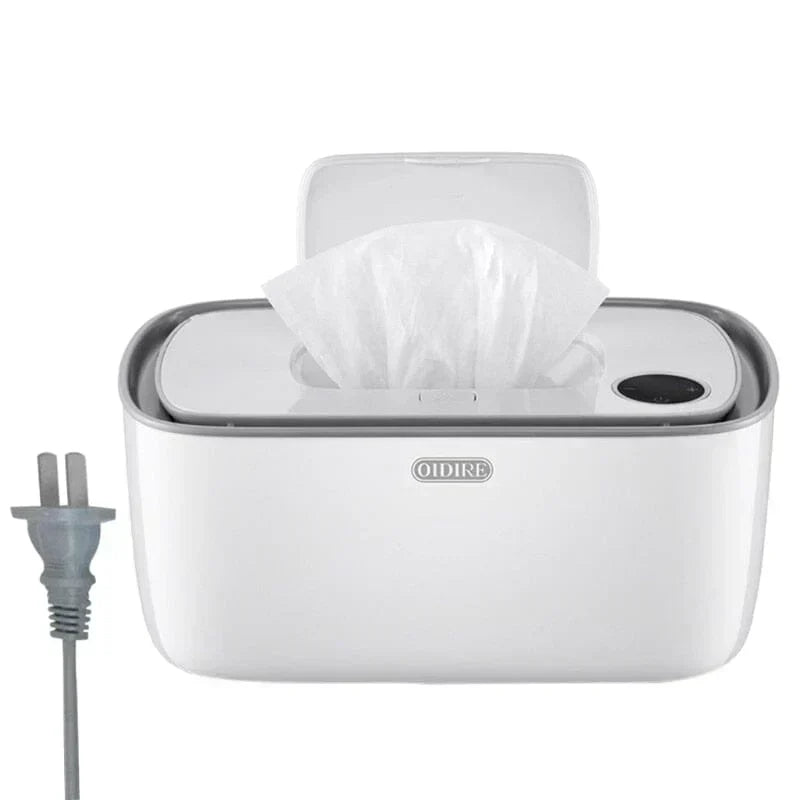 Baby Wipes Warmer – LED Temperature Control and Moisture-Sealed Box