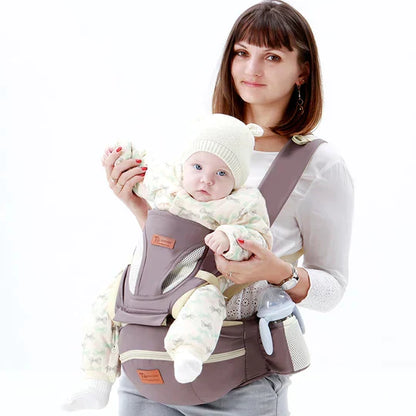 Ergonomic Baby Carrier – 3-in-1 Adjustable Infant and Toddler Carrier with Leg Support