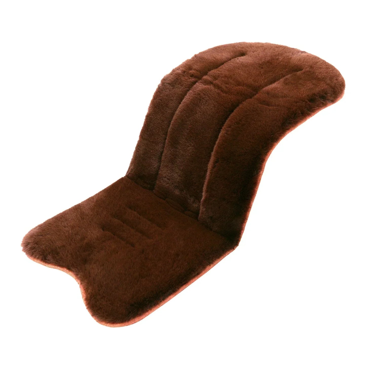 Baby Pushchair Cushion – Universal Cotton Seat Liner with Faux Fur