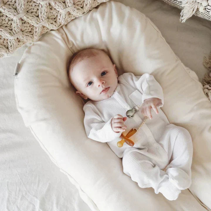 Portable Baby Nest Pillow – Soft Resting Pod with Removable Cover