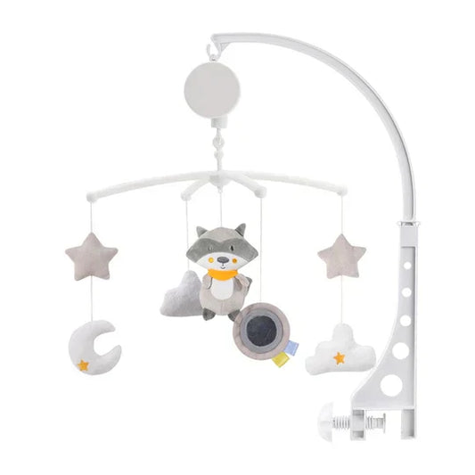 Musical Cot Mobile – Adjustable Arm with Rotating Toys and Gentle Tunes