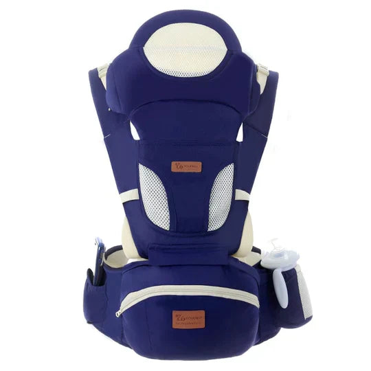 Ergonomic Baby Carrier – 3-in-1 Adjustable Infant and Toddler Carrier with Leg Support