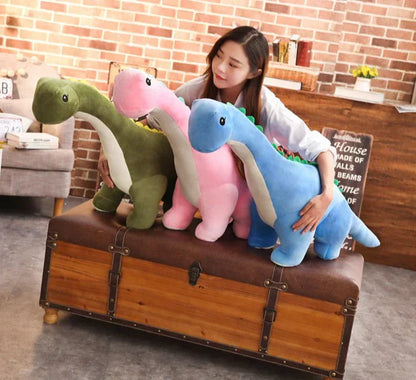 Standing Diplodocus Plush Toy – Soft Dinosaur in 3 Sizes