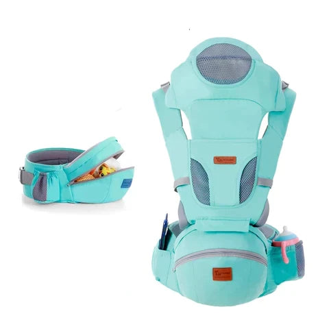 Ergonomic Baby Carrier – 3-in-1 Adjustable Infant and Toddler Carrier with Leg Support