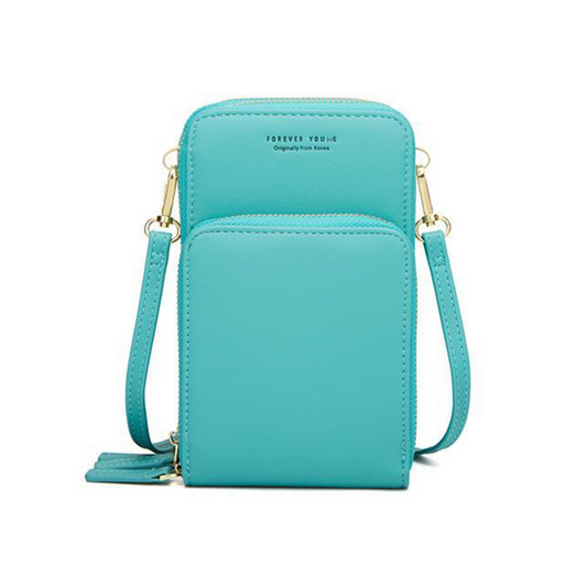 Sorolly – PU Leather Phone Purse with Triple Secure Closure